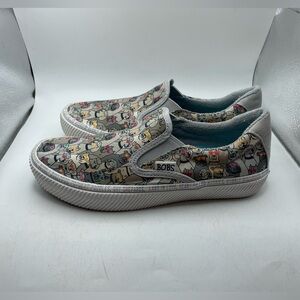 Bobs from Skechers Heart Glasses Dogs womens loafers size 6